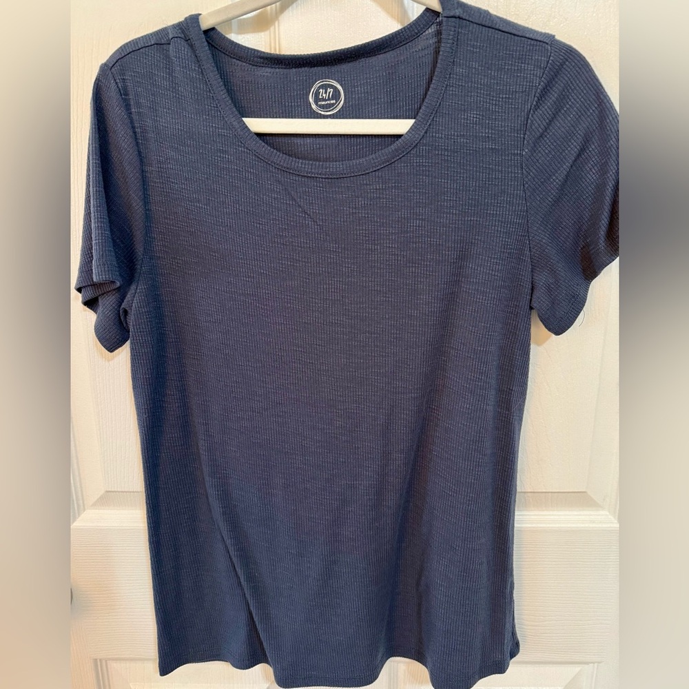 Maurices Dark Blue Short Sleeve Tee XL